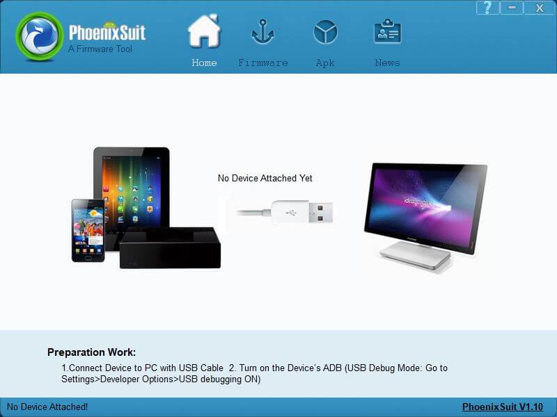 PhoenixSuit - How to Flash Stock ROM using PhoenixSuit