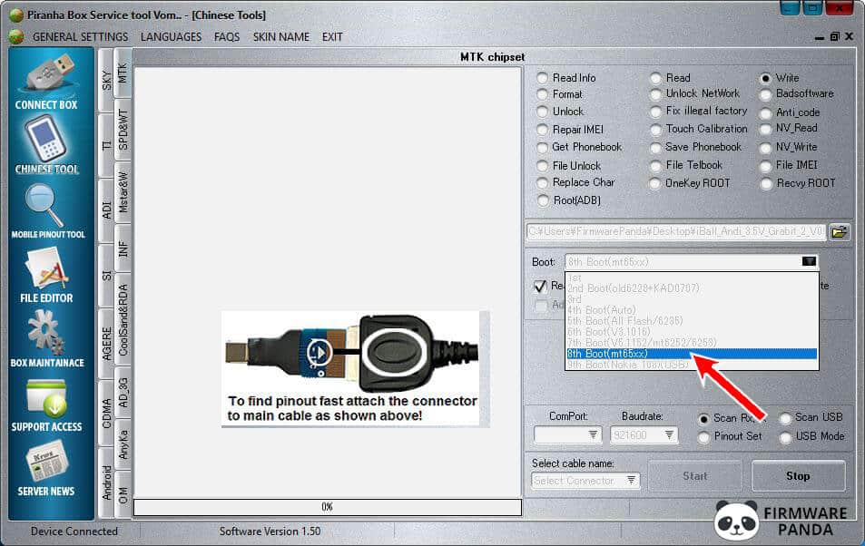 How to Flash .bin Firmware using Piranha Box Tool PiranhaBox Select Boot - How to Flash .bin Firmware using Piranha Box Tool