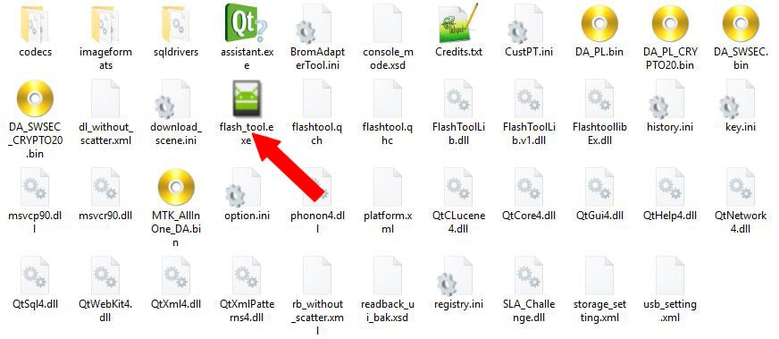 SP Flash Tool Launch Flash Tool.exe  - How to Flash Stock ROM Firmware using SP Flash Tool