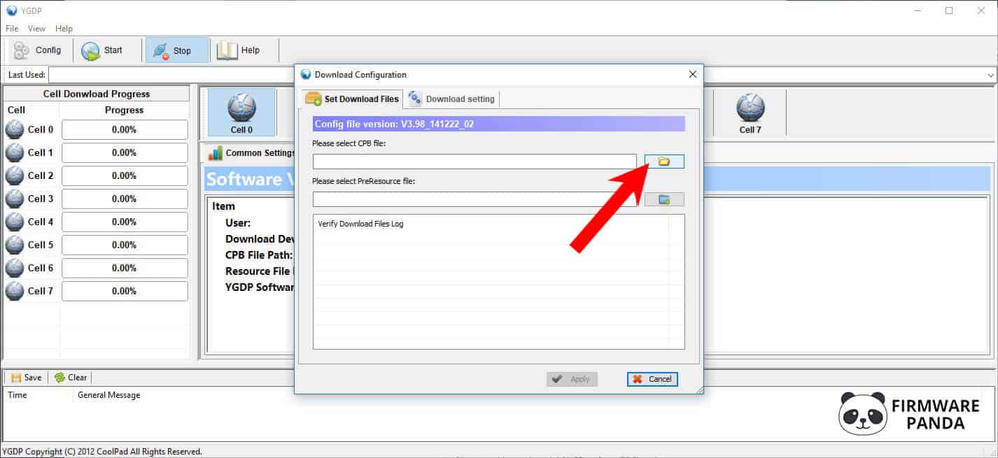 YGDP Tool Add CPB Firmware - How to Flash Stock Firmware using YGDP Tool